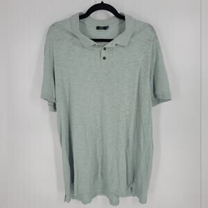 Vince Green Cotton Button Down Collared Polo Short Sleeve T Shirt XXL